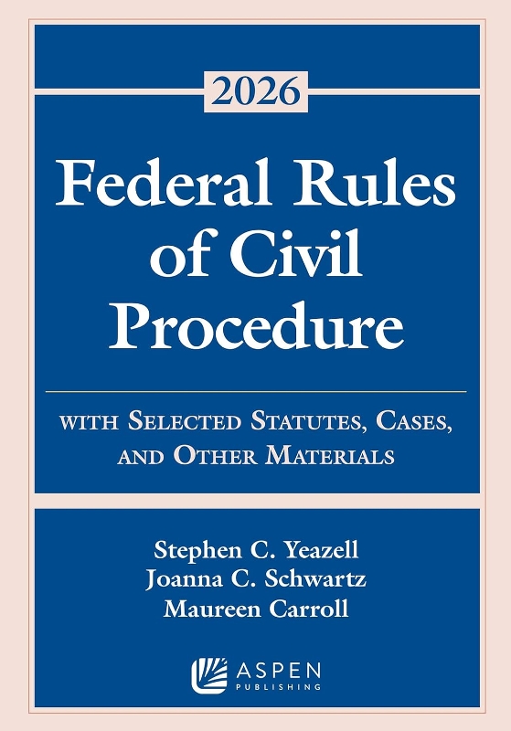 Federal Rules of Civil Procedure 2026